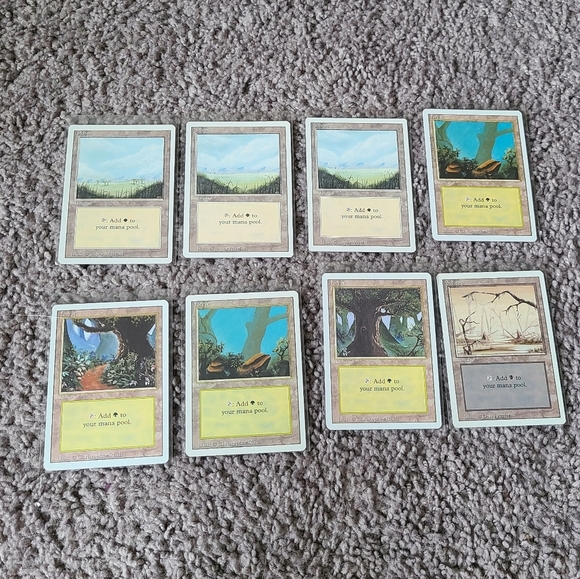 MTG Magic The Gathering Vintage Lands 25 - Picture 2 of 3